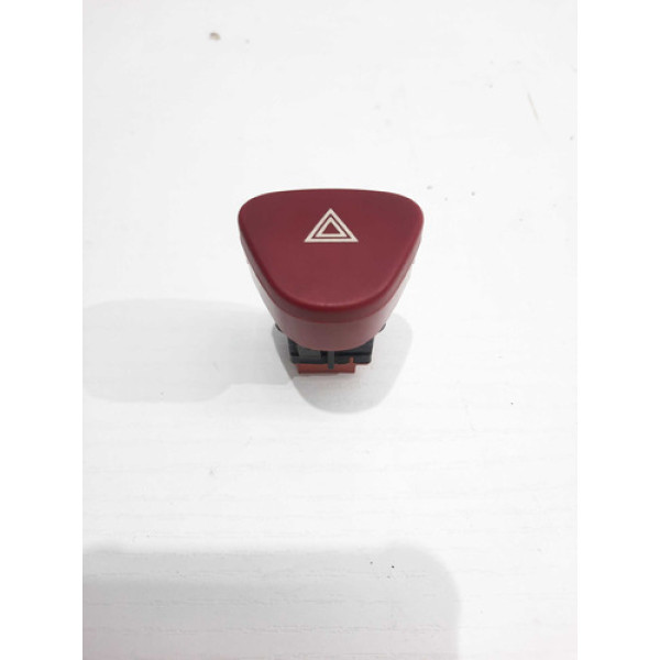 Botao Pisca Alerta Citroen C3 2004 A 2012 Original - Vermelho