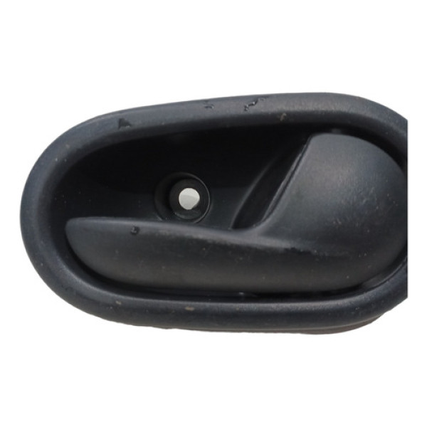 Maçaneta Interna Direito P Renault Logan Sandero 2014 A 2020 - Preto - Traseira