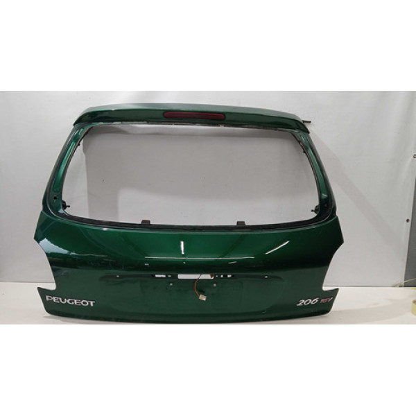 Tampa Traseira 206 1.6 2003/2008 Verde