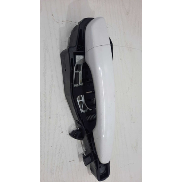 Maçaneta Externa Traseira Esquerda Peugeot 208 Branco Traseira