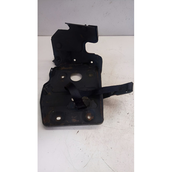 Base Suporte Bateria Fiat Uno 2019 Original  Preto