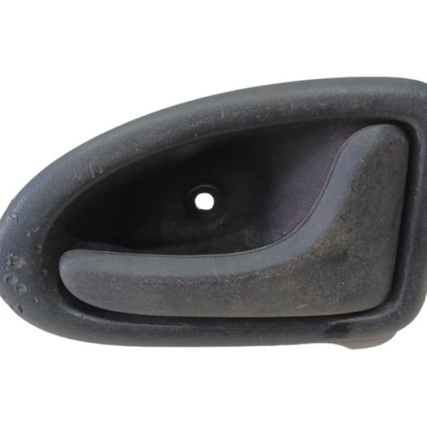 Maçaneta Interna Dianteiro Direito Renault Clio 2000 A 2014 Preto Dianteira/traseira