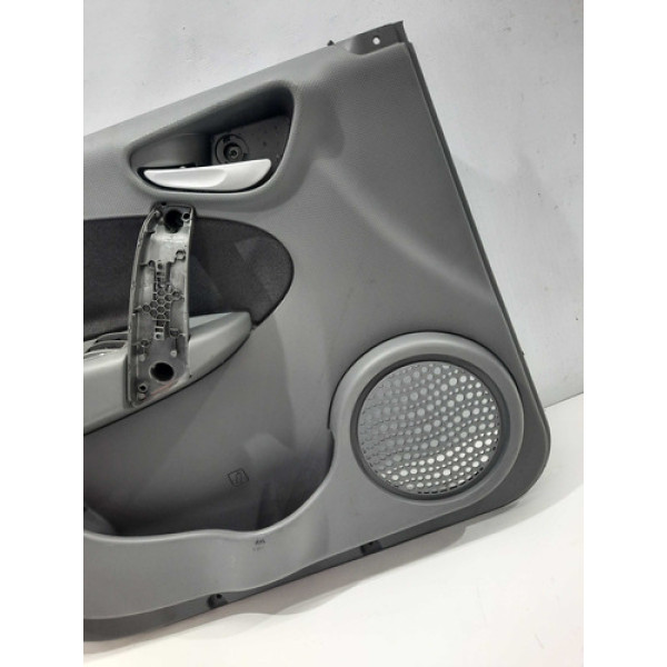 Forro Porta Dianteiro Grand Fiat Palio Siena 2012 A 2017 Cinza