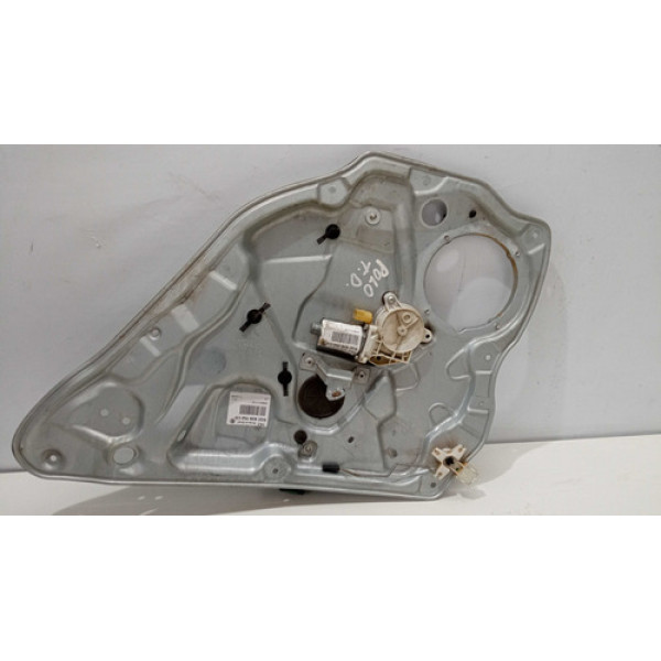 Vidro Eletrico Polo 2007 A 2014 Traseira Direita 6qe839752cd