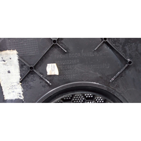 Forro Porta Dianteiro Renault Sandero 2015 A 2021 Preto