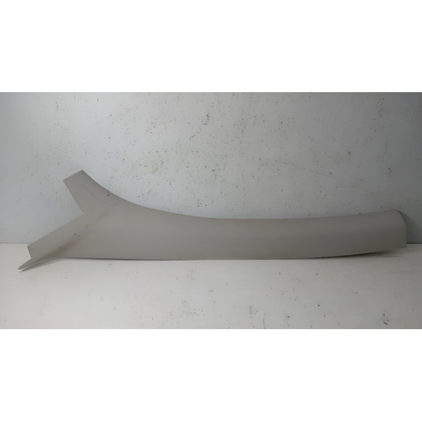 Moldura Coluna Parabrisa  Esquerdo Peugeot 206 2004 Cinza