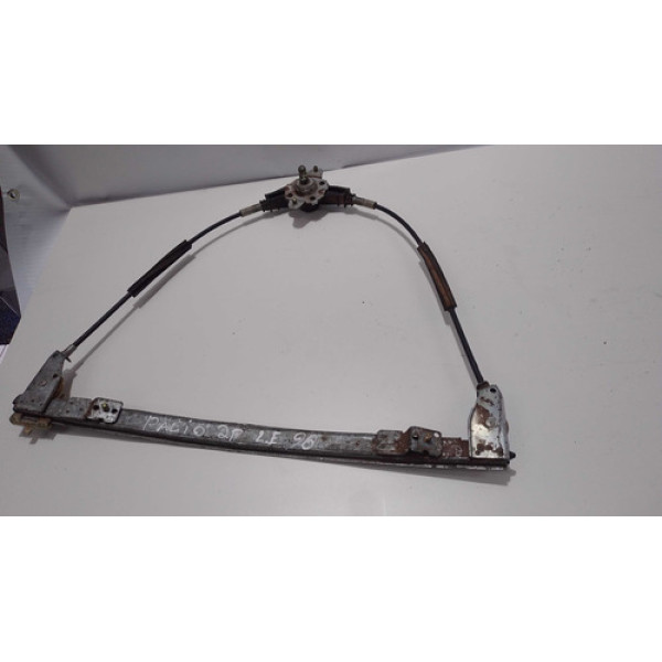 Máquina De Vidro Manual Palio 98 2 Portas Lado Esquerdo