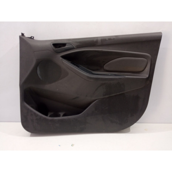 Forro Porta Direito Dianteiro Elétrico V Ford Ka 2015 A 2020 Preto