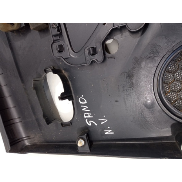 Forro Porta Traseiro Renault Logan Sandero 2015 A 2021 Preto