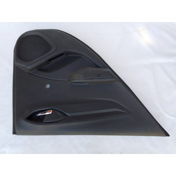 Forro Porta Traseiro Esquerdo Vidro Pris Gm Onix 2012 A 2019 Preto