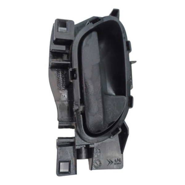 Maçaneta Interna Lado Direito Diantei Citroen C3 2011 A 2019 - Preto - Dianteira/traseira