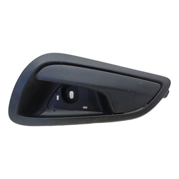 Maçaneta Interna Esquerdo Dianteiro Ford Ka 2010 A 2020 Preto Dianteira