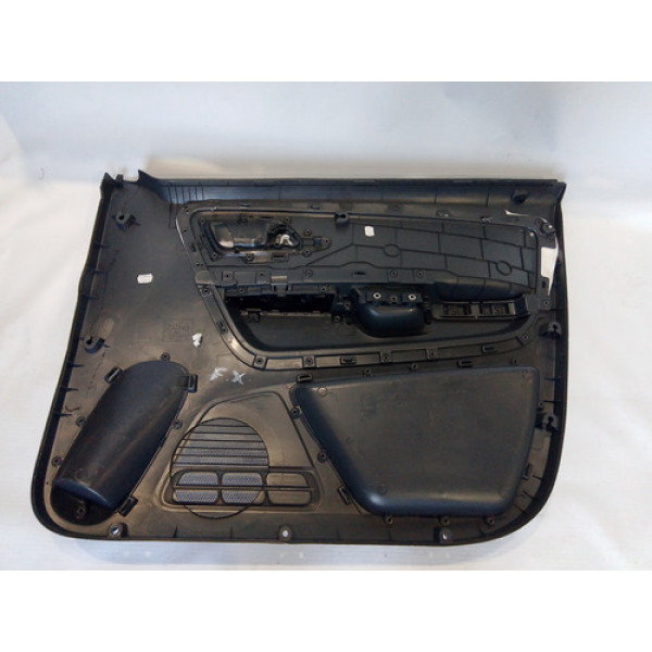 Forro Porta Traseiro Esquerdo Volkswagen Fox 09/18 Original Preto