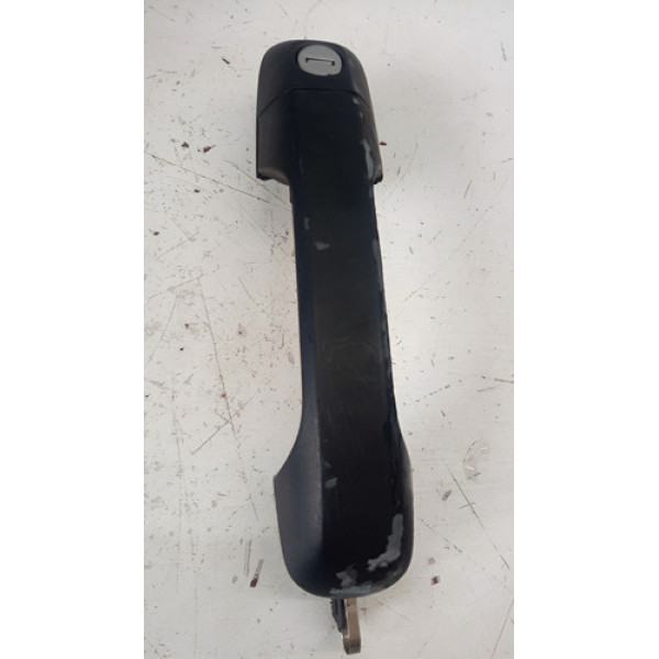 Maçaneta Externa Porta Dianteira Direita Fiesta Original Preto Dianteira