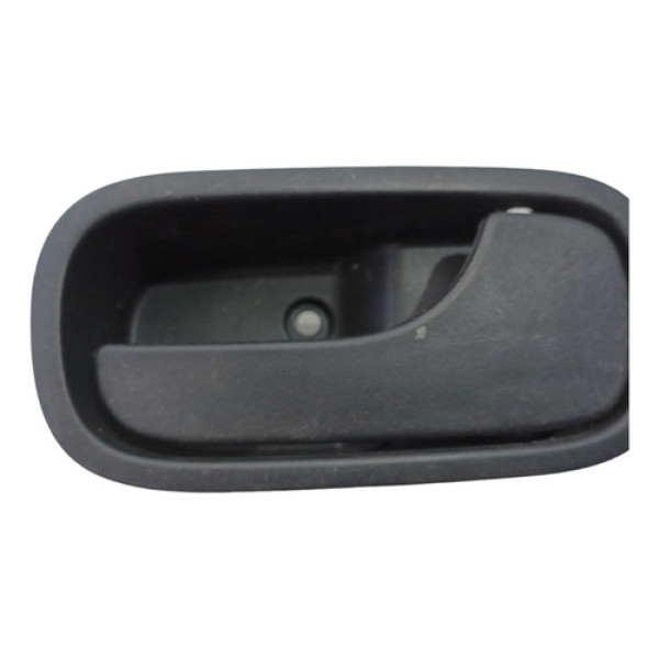 Maçaneta Interna Dianteiro Direito Fiat Uno 2010 A 2021 Preto Dianteira