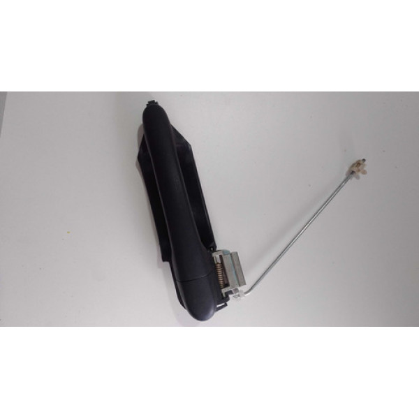 Maçaneta Ext Traseira Esquerda Mobi 2017 Original - Preto - Traseira