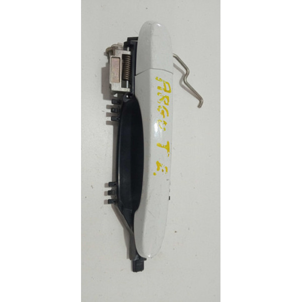 Maçaneta Da Porta Traseira Esquerdo Original 17 Branco Traseira