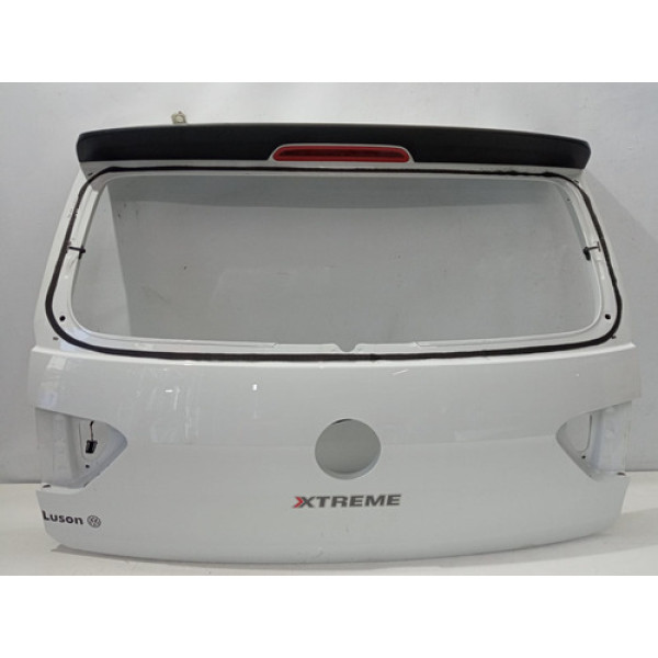 Tampa Traseira Volkswagen Fox 2015 A 2021 Original C/avarias Branco