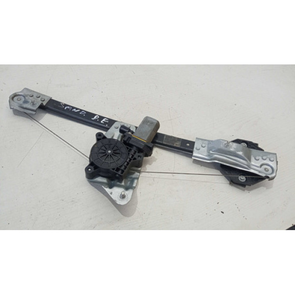 Máquina Vidro Esquerdo Dianteiro Elétric Renault 2015 A 2017