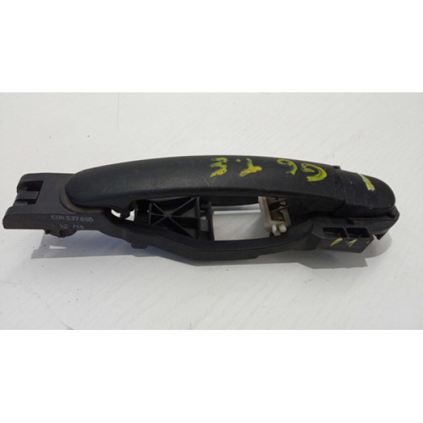 Maçaneta Externa Dianteiro Esquerdo Trase Vw Gol 2009 A 2020 Preto Traseira