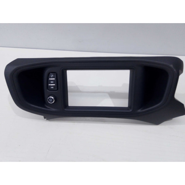 Moldura Painel Multimídia Gm Onix Prisma 2013/2019 Original Preto