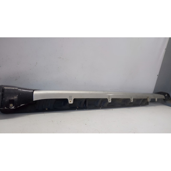 Spoiler Lateral L E Mitsubishi Airtrek 2008 Original Prata