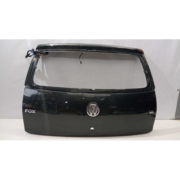 Tampa Traseira Fox 2008 A 2013 Original ( C/avarias ) Verde