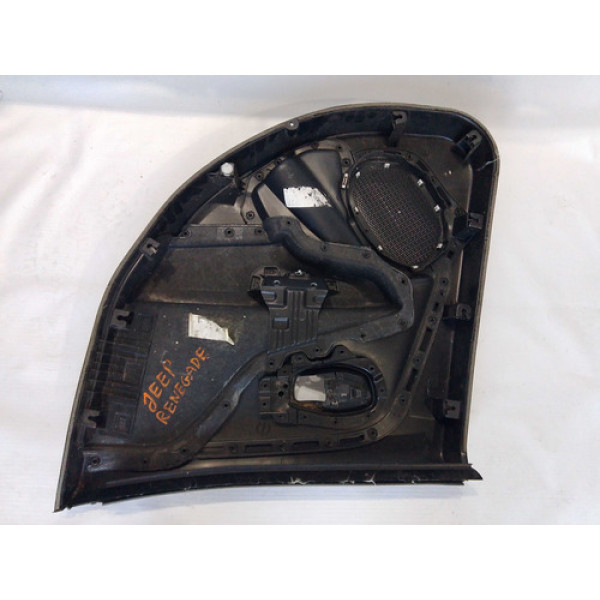 Forro Porta Traseiro Esquerdo Fr6 Renegade 2012 A 2018 Preto