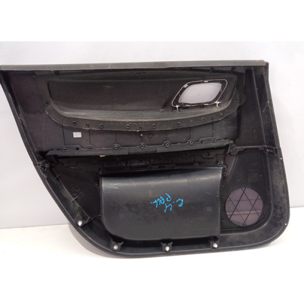 Forro Porta Traseira L.d Citroen C4 Pallas 08 -12 9655093377 Preto