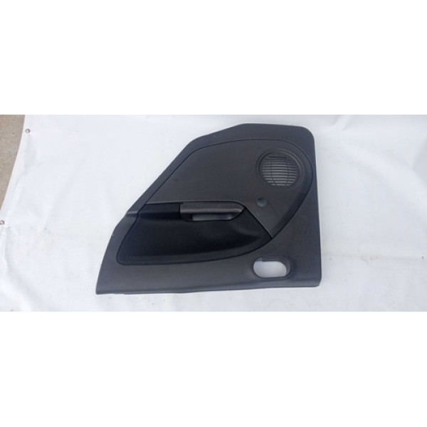 Forro Porta Traseiro Esquerdo Ford Fiesta 2005 Original Preto