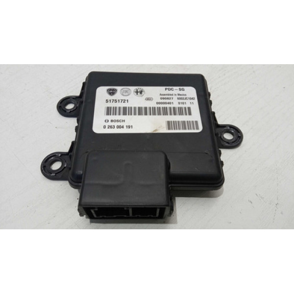 Modulo Estacionamento Sensor Fiat Tac Linea 2008 12 Original Preto