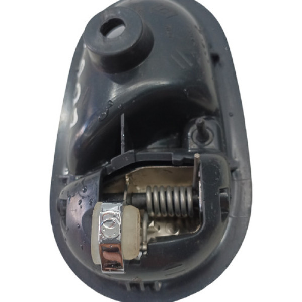 Maçaneta Interna Dianteiro Direi Renault Sandero 2014 A 2021 Preto Dianteira