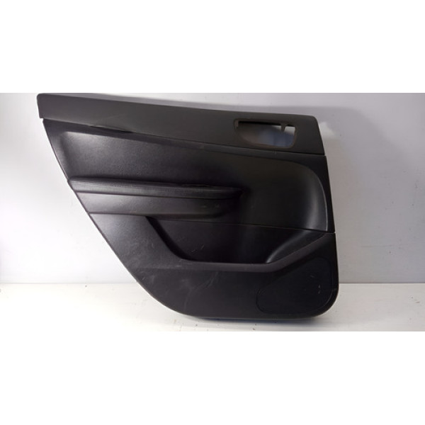 Forro Porta Traseiro Esquerdo Peugeot 307 2010 Original Preto