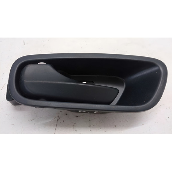 Maçaneta Interna Dianteir Esquerdo Fiat Uno 2013 22 Original Preto Dianteira