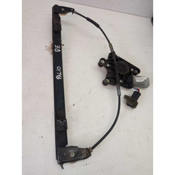 Maquina Vidro Motor Diant Esq Fiat Palio Siena 2014 Original