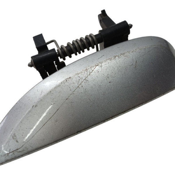 Maçaneta Externa Sandero Logan Esquerdo 2014/2021 Cinza Dianteira