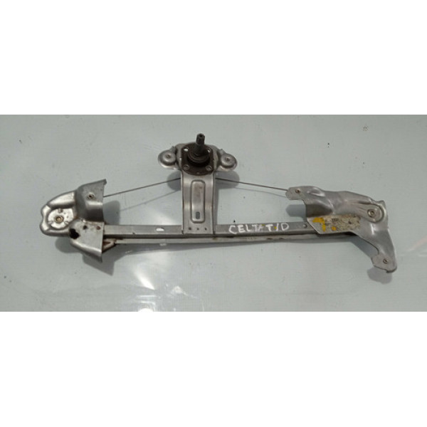 Máquina De Vidro Manual Traseira Direita Celta 2011 