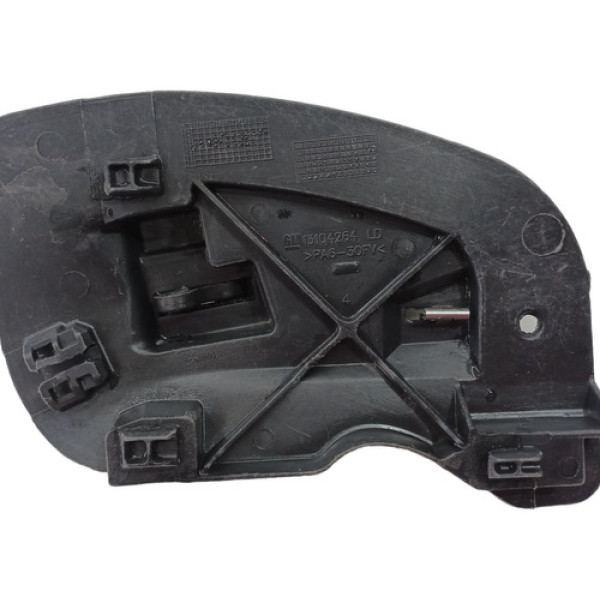 Maçaneta Interna Dianteiro Direito Mont Gm Corsa 2002 A 2012 Preto Dianteira