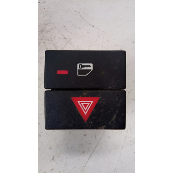 Botão Pisca Alerta Chevrolet Vectra 2008 Preto