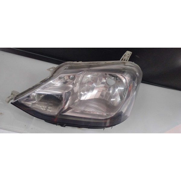 Farol Etios 2013 A 2019 Lado Esquerdo Carcaça Cinza Esquerdo