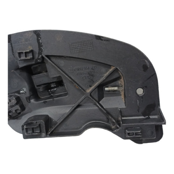 Maçaneta Interna Dianteiro Direito Mont Gm Corsa 2002 A 2012 Preta Dianteira