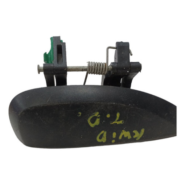 Maçaneta Externa Traseiro Direito Renault Kwid 2010 A 2023 - Preto - Dianteira/traseira