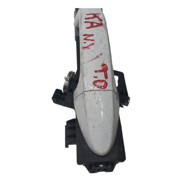 Maçaneta Externa Suporte Dianteiro Direi Ford Ka 2015 A 2020 Branco Traseira