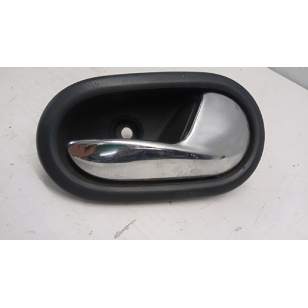 Maçaneta Interna Direito Renault Sandero 2018 Original  Preto Dianteira