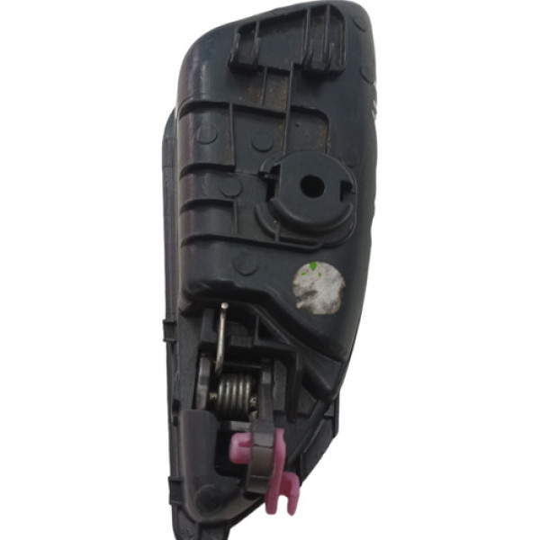 Maçaneta Interna Esquerdo Lado Hyundai Hb20 2012 A 2019 Cinza Dianteira