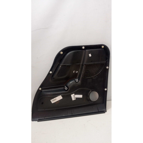 Forro Porta Traseiro Esquerdo Citroen C3 2003 A 2012 Preto