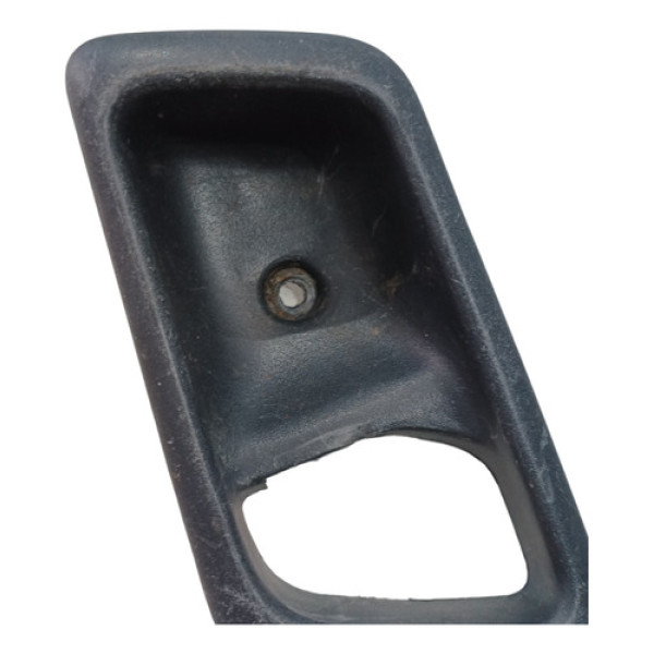 Moldura Maçaneta Interna Direito Sien Fiat Palio 2008 A 2015 Preto Dianteira