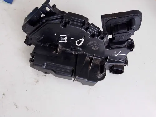 Fechadura Porta Dianteiro Esquerdo 1.0 Vw Virtus 2019 A 2022 Preto