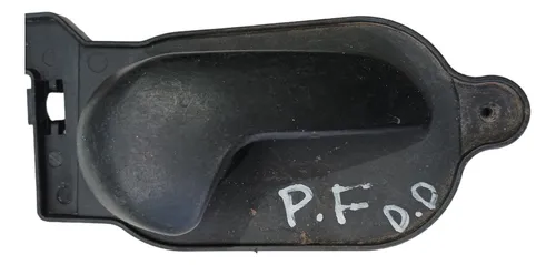 Maçaneta Interna Dianteiro Direito Fiat Palio 2008 Original Preto Dianteira