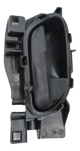 Maçaneta Interna Lado Direito Diantei Citroen C3 2011 A 2019 Preto Dianteira/traseira